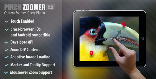 Download Pinch Zoomer jQuery Plugin Nulled 