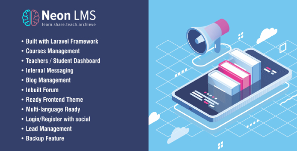 Download NeonLMS – Learning Management System PHP Laravel Script Nulled 
