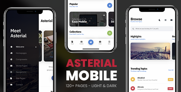 Download Asterial Mobile | PhoneGap & Cordova Mobile App Nulled 