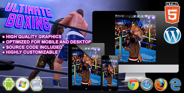 Download Ultimate Boxing – HTML5 Sport Game Nulled 