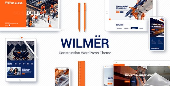 [Download] Wilmër – Construction WordPress Theme Nulled 