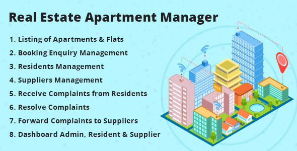 Download Real Estate Apartment Manager Nulled 