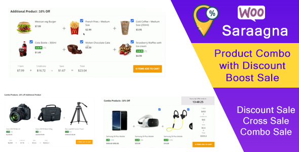 Download Saraagna | WooCommerce Product Combo with Discount Boost Sale Plugin (Cross Sell) Nulled 