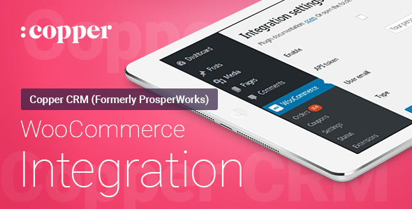 Download WooCommerce – Copper CRM – Integration Nulled 