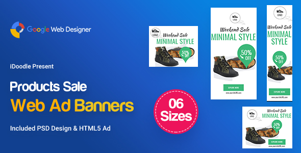 Download C16 – Product Sale Banners HTML5 Ad GWD & PSD Nulled 