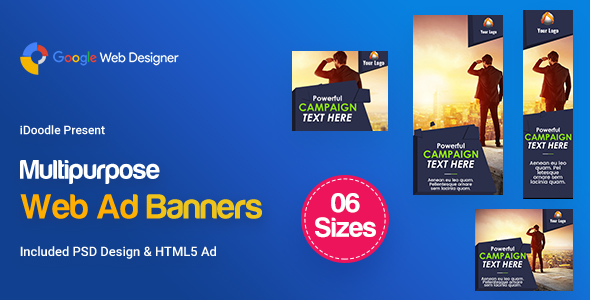 Download C23 – Multipurpose, Business, Startup Banners GWD & PSD Nulled 