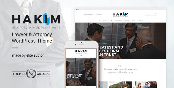 Download Attorney and Lawyer WordPress Theme – Hakim Nulled 