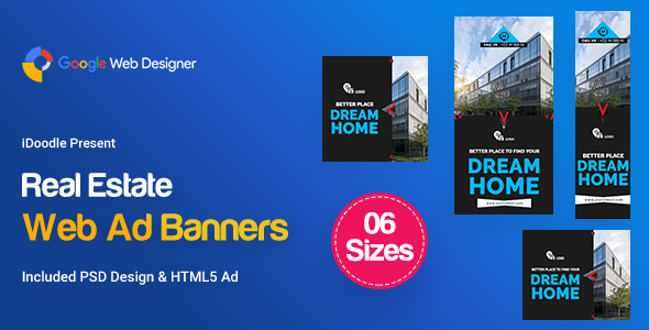 Download C32 – Real Estate HTML5 Ad – GWD & PSD Nulled 