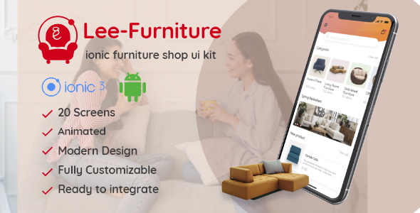 Download Lee – Ionic Furniture Shop Ui Theme Nulled 