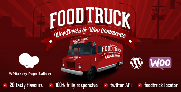 Download Food Truck & Restaurant 20 Styles – WP Theme Nulled 