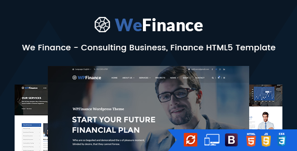 Download We Finance – Consulting Business HTML5 Template Nulled 