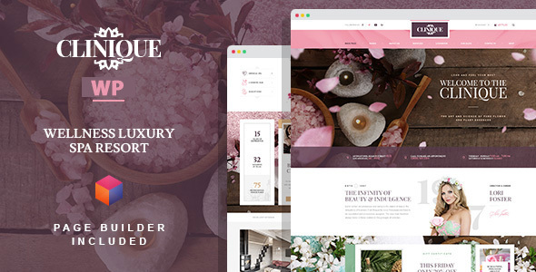 Download Clinique – Wellness Luxury Spa Resort WordPress Theme Nulled 