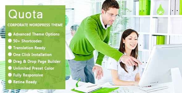 Download Quota – Business & Corporate Responsive WordPress Theme Nulled 