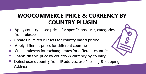 Download WooCommerce Price & Currency By Country Plugin Nulled 