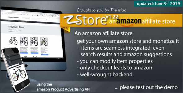 Download zStore – an amazon affiliate Store Nulled 