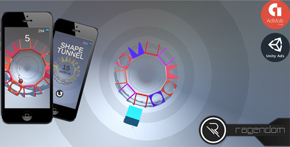 Download Shape Tunnel – Complete Unity Game + Admob Nulled 
