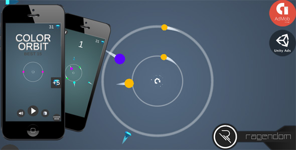 Download Color Orbit – Complete Unity Game + Admob Nulled 