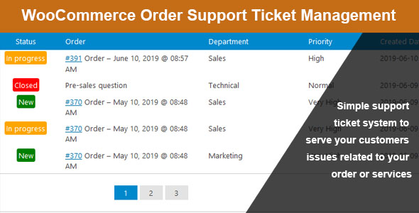 Download WooCommerce Order Support Ticket Management Nulled 