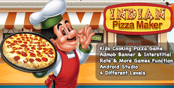Download Cooking Game For Kids + Pizza Maker + Ready For Publish + Android Nulled 