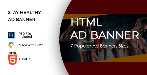 Download Stay Healthy Ad Banners Nulled 