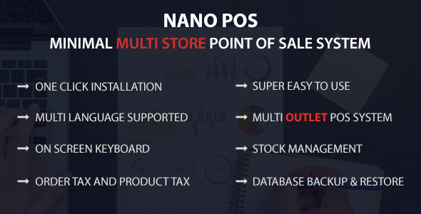 Download Nano POS – Minimal Multi Store Point Of Sale System Nulled 