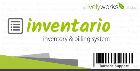 Download Inventario – Inventory & Billing Management Application Nulled 