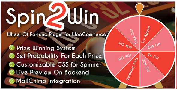 Download Spider Spin2Win WooCommerce Coupon Code Nulled 