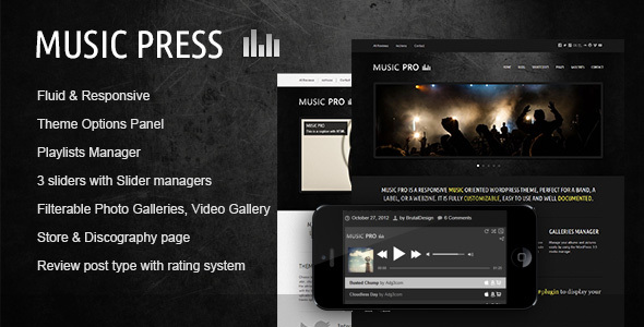 Download MusicPress – A Timeless Audio Theme Nulled 