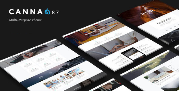 Download Canna – Creative Elegant Drupal 8.9 Theme Nulled 