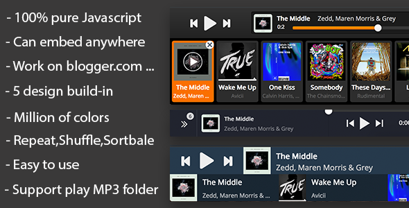 Download Embed Player – Sticky HTML5 Audio Player Nulled 