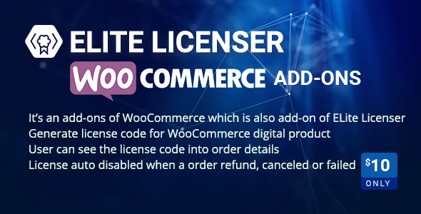 Download WooCommerce Product Licenser- Elite Licenser Pro Addon Nulled 