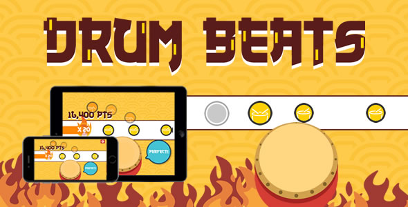 Download Drum Beats – HTML5 Game Nulled 