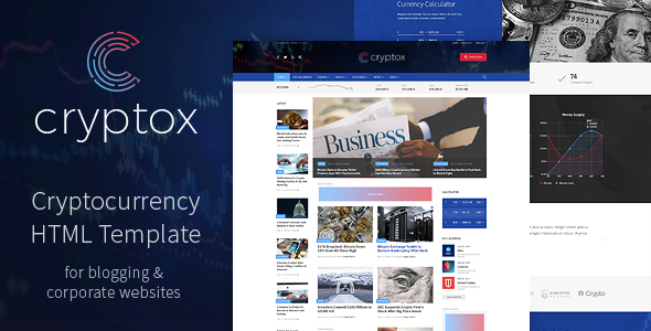 Download Cryptox – Cryptocurrency HTML Template Nulled 