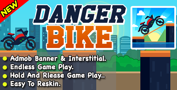 Download Danger Bike Drive + Ready For Publish + Android Studio Nulled 