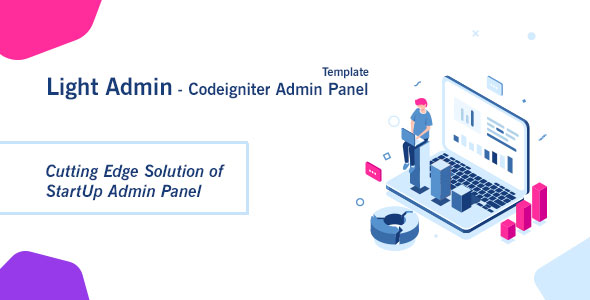 Download CI StartUp Admin Panel Template + Login Auth Nulled 