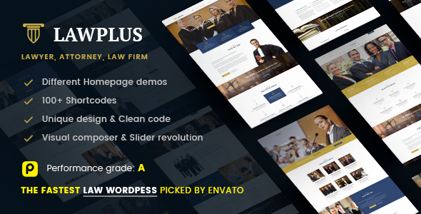 Download Lawyer & Law Firm WP | LawPlus Nulled 
