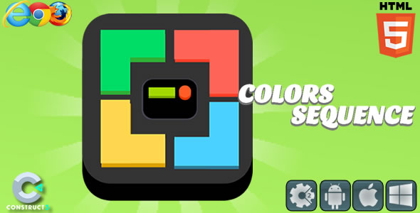Download Colors Sequence – HTML5 Game (C3) Nulled 