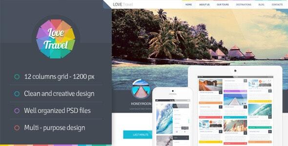 Download Love Travel – PSD Nulled 
