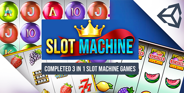 Download Slot Machine- Combo 3 In 1 Unity Casino Game Nulled 