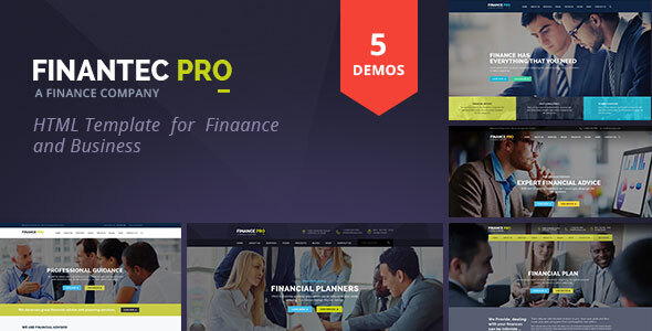 Download Finantec Pro : Finance and Business HTML Template Nulled 