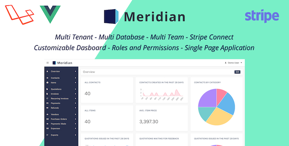 Download Meridian – SAAS Platform for Invoicing and Purchasing Nulled 