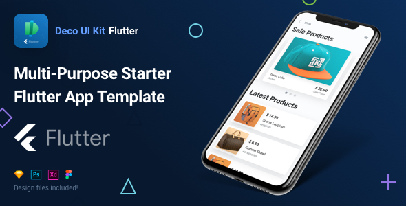 Download Deco UI Kit – Multi-purpose Starter Flutter App Template Nulled 