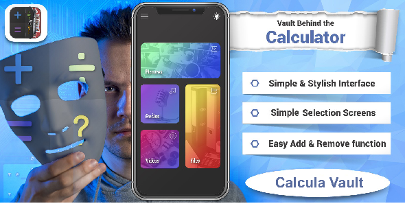 Download Calcula Vault – Calculator + Vault (Hide photos & videos) Nulled 