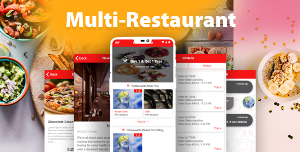 Download Multi Restaurant App With Firestore Nulled 