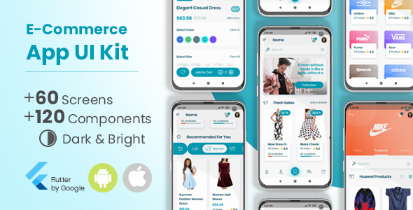 Download E-Commerce Flutter App UI Kit Nulled 