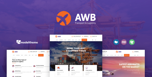 Download AWB – Transport & Logistics WordPress Theme Nulled 