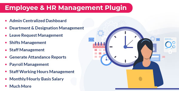 Download Employee And HR Manager Plugin Nulled 