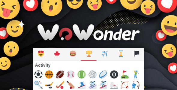 Download Emoji / Emoticons – The Ultimate WoWonder Emoji / Emoticons Plugin Nulled 