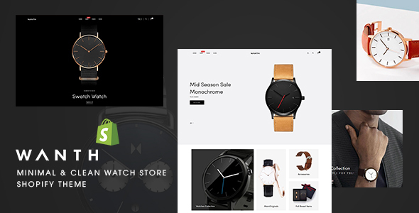 Download Wanth – Minimal & Clean Watch Store Shopify Theme Nulled 