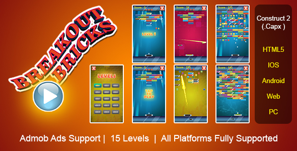 Download Breakout Bricks Game Nulled 